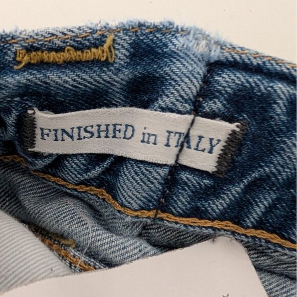 Edwin ED-55 Button Fly Tapered Jeans Mens Size 30x34 Blue Denim Relaxed Cotton - Picture 5 of 14